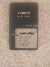 OEM Canon CB-2LV Battery Charger  Replacement Battery For Canon NB-4L
