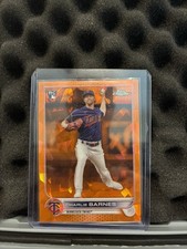 2022 Topps Chrome Sapphire Edition - Charlie Barnes #641 Orange /25 (RC)