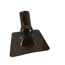 Master Flow 2” Pivot Galvanized Pipe Boot Flashing Brown 26 Ga.