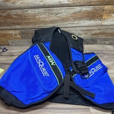 Seaquest Spectrum 2 ADV BCD Diving Buoyancy Compensator Vest Large Scuba Gear