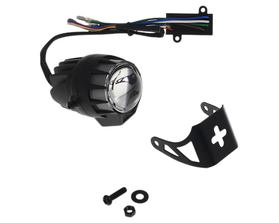 Scheinwerfer HIGHSIDER Dual-Stream LED 12V ellips Abblend schwarz ABE Universal - Bild 3 von 4
