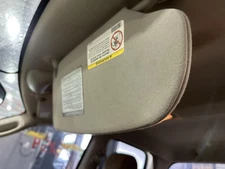 DODGE 3500 PICKUP SUN VISOR QUAD CAB 4 DR W/ ILLUMINATION LEFT