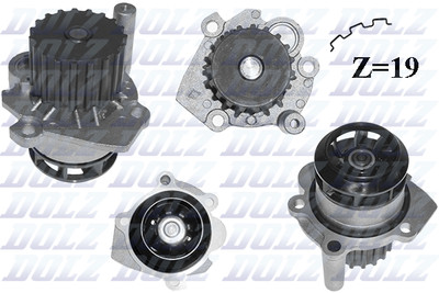 DOLZ A250 Wasserpumpe für SEAT,SKODA,VW