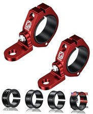 2PCS Whip Light Mount, Solid Aluminum Alloy UTV Flag Mounts, Off-Road LED