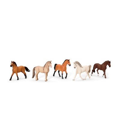 Schleich Horse Club - 5PC Horse Figurine Playset - Realistic Horses for Girls an