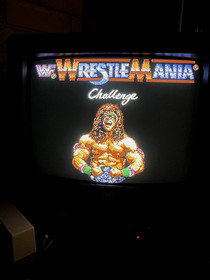 WWF WrestleMania Challenge Nintendo NES Cartridge and Sleeve Only Play Tested