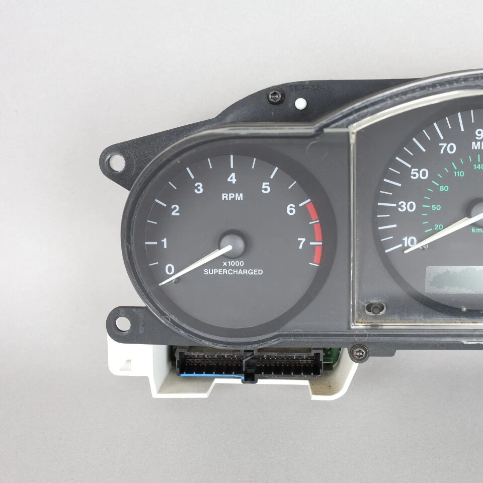 Cuadro de instrumentos velocímetro Jaguar XJR 1998-1999 LNC4300DC OEM usado Foto 4 de 4