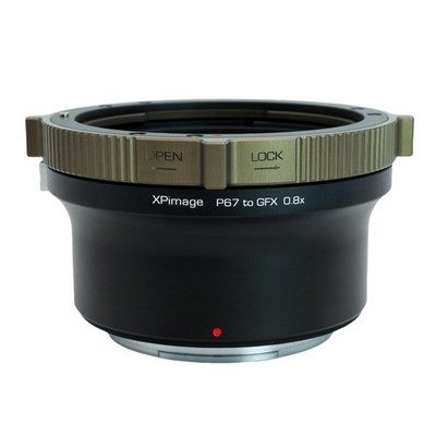 XPimage 0.8x Lens Adapter for Pentax 67 P67 Lens to Fujifilm Fuji GFX 100 Camera
