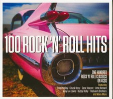 Various - 100 Rock 'N' Roll Hits 4xCD  deluxe 4-fold digipak  New CD 