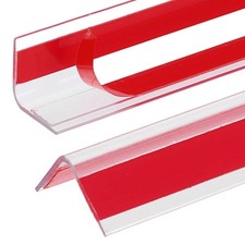 2Pcs Wall Corner Protector, 80cm x 1.7cm Self Adhesive Corner Guards, Clear