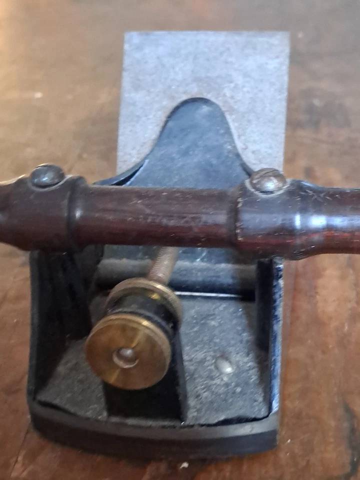 VINTAGE STANLEY NO. 12 1/2 SCRAPER PLANE RABOT ANCIEN - Photo 2/4