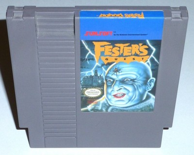 Fester's Quest (Nintendo NES Authentic Game) Cleaned Tested Working