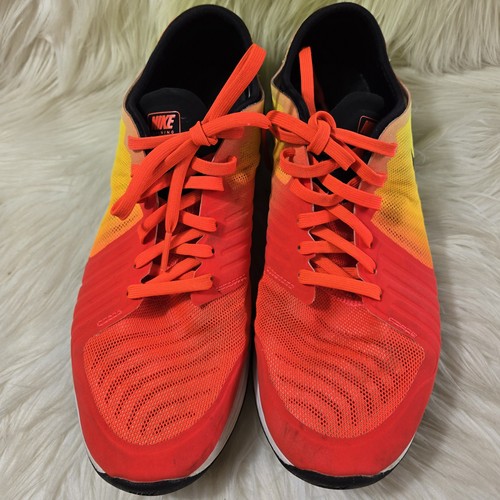 Nike Women's Size 9 DF TR4 Dual Fusion 819022-601 Red Yellow Running Shoes - Picture 3 of 8