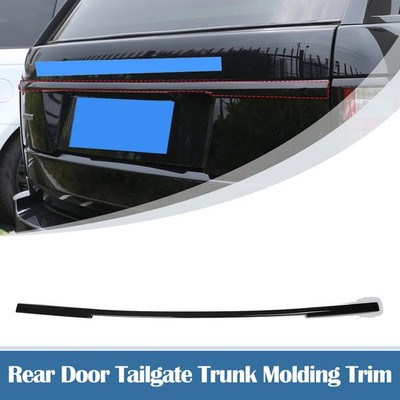 For Range Rover Vogue L405 2013-2021 Black Rear Door Tailgate Trunk Molding Trim
