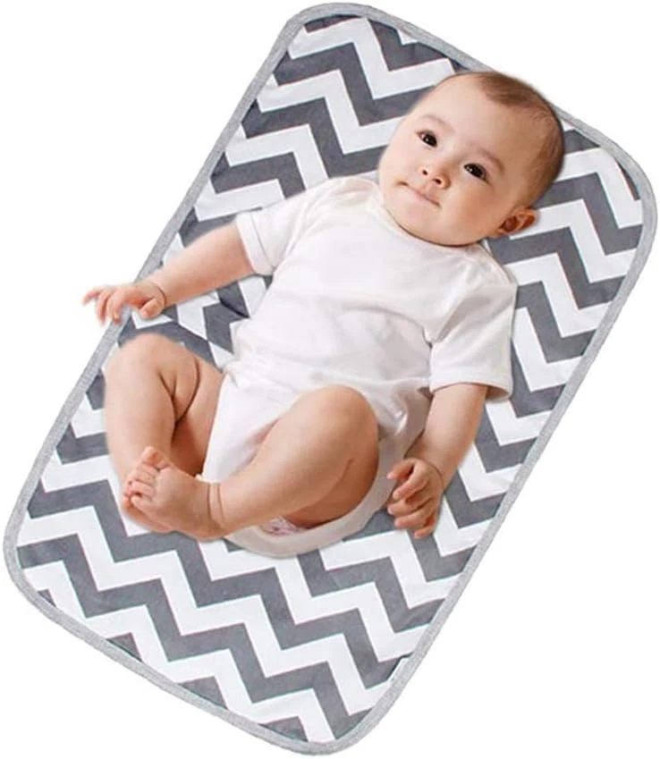 Diaper Nappy Changing Mats X 2 Charismomic Zig-Zag Portable Compact Baby Job Lot