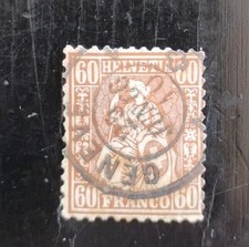 Switzerland Scott #48 USED