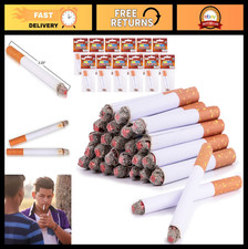 Realistic Fake Cigarettes - 3.25 Inch Smoke Blowing Props 24 Pack - Fun Prank,