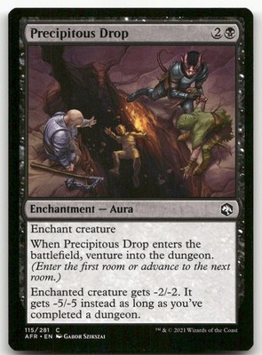 Precipitous Drop #115 (NM) Forgotten Realms AFR Magic MTG