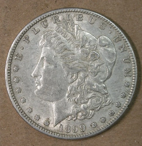 $1 1899-S Morgan Silver Dollar XF-AU San Francisco Mint * AvenueCoin