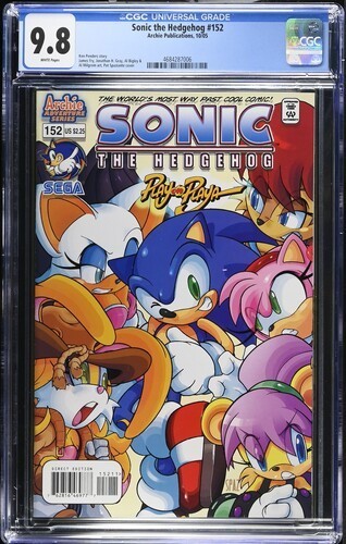 Sonic the Hedgehog #152 2005 Archie Publications CGC 9.8 006