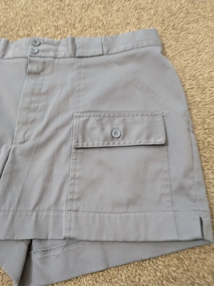 Pantalones Cortos De Colección Sportif Para Hombre 38 Gris Papá Senderismo Carga Eddie Bauer Hechos en EE. UU. Foto 4 de 4