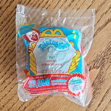 McDonald's Teletubbies Happy Meal Plush Soft Toy Sealed 2000 Vintage Ages 1 