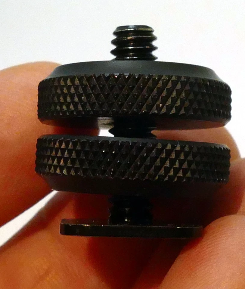 Cold Shoe Flash accessory shoe Adapter for bracket for the camera 1/4" - Image 4 of 4