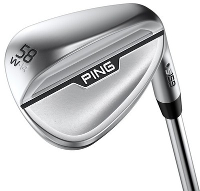 Left Handed Ping s159 Chrome W Grind 58* Lob Wedge 58-14 Steel Z-Z115 Very Good