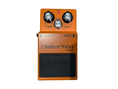 BOSS DS-1 Orange Distortion Guitar Pedal Used, Compact, Musical Effect