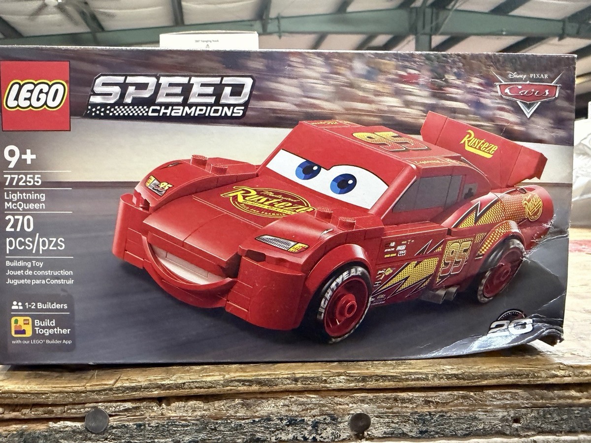 LEGO Speed Champions 77255 Lightning McQueen Disney Pixar Cars NEW