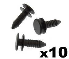 FIT MERCEDES-BENZ Set of 10 Rear Door Trim Panel Stud Clips