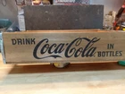 Coca Cola Wood Box Soda Crate Vintage , Very Clean