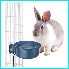 Indoor Heated Water Bowl for Pet 600ML Thermal Water Bowl Warm Food Dish in W...