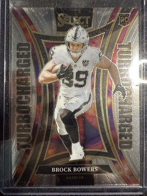 2024 Panini Select - Turbocharged Brock Bowers #6 (RC)