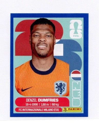 2026 Panini Denzel Dumfries RAW