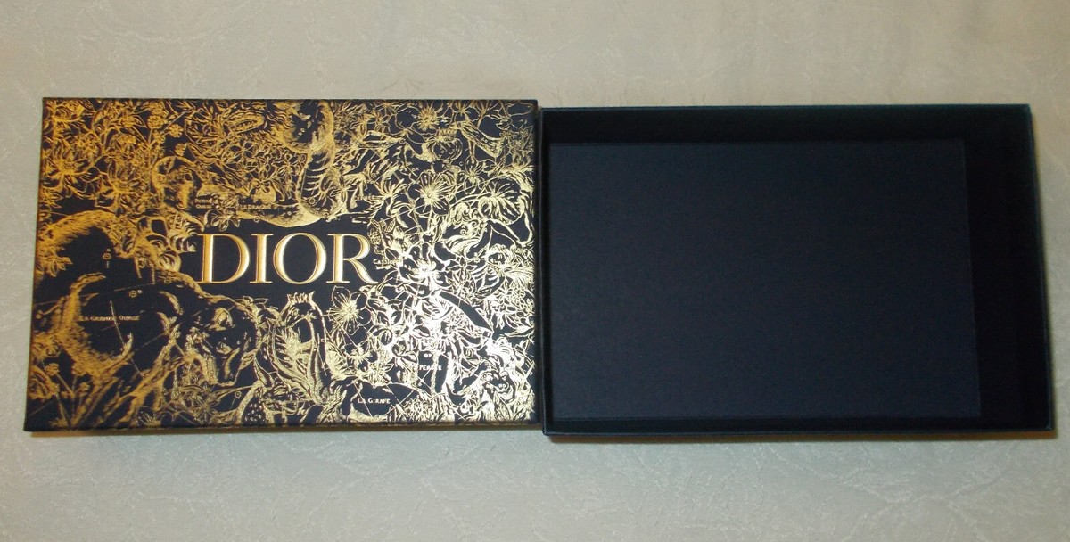 Dior エレガントボックス DIOR Gift Box - Blue / Gold - Empty Gift Box - NEW | eBay