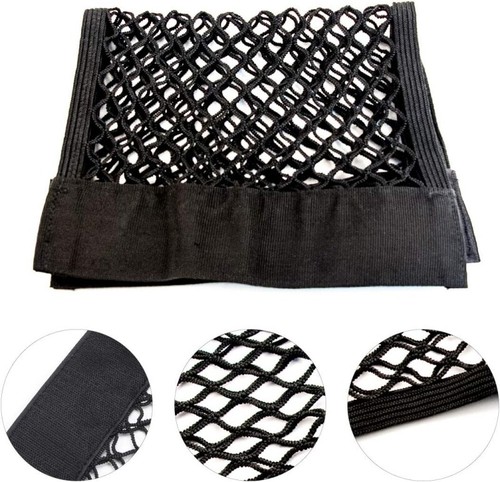 Lot de 2 filets de chargement en maille extensible élastique rangement voiture organisateur pochette universelle - Photo 5/7