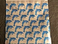 100 SMALL BAGGIES 1515 1.5' X 1.5' MINI Resealable POLY BAGS DOLPHINS
