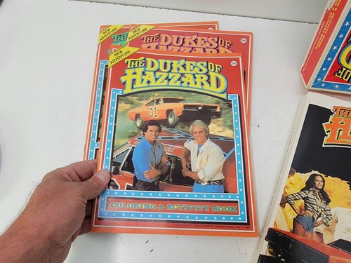 VINTAGE SELTEN DIE HERZÖGE VON HAZZARD MAL- & AKTIVITÄTSBÜCHER SET 1982 - Bild 12 von 16