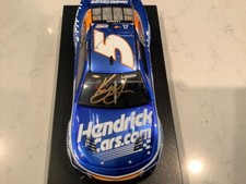 KYLE LARSON SIGNED 2024 INDY/NASCAR DOUBLE DIECASTS, SIGN, INDY & SPRINT CARDS