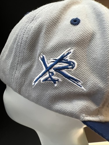 Young & Reckless Men's Acylic/Wool Gray/Blue Snapback Cap Hat Los Angeles EUC - Picture 3 of 9
