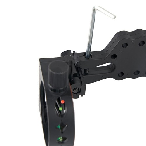 5-Pin Fiber Optic Bow Sight for Archery Compound/Recurve Bow Hunting Shooting - Picture 10 of 12