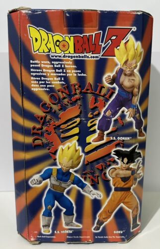 Vintage S.S. Vegeta 9" DBZ Collector's Ed Statue 2001 (Mint Figure, Worn Box) - Picture 6 of 8