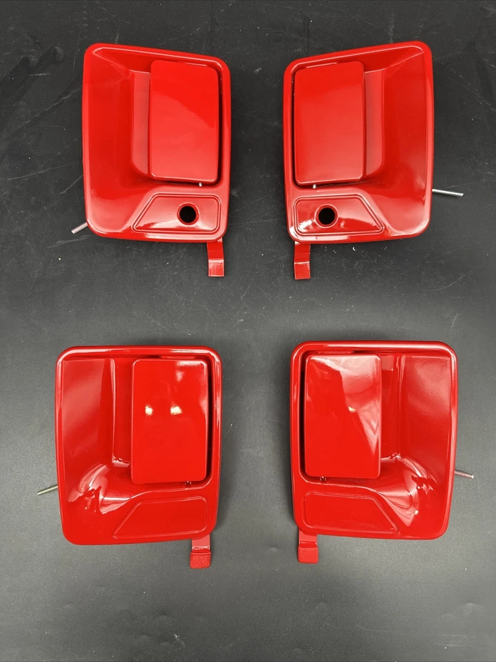 Juego de 4 manijas de puerta exteriores para Excursion F250 F350 F450 F550 Super Duty Foto 2 de 4
