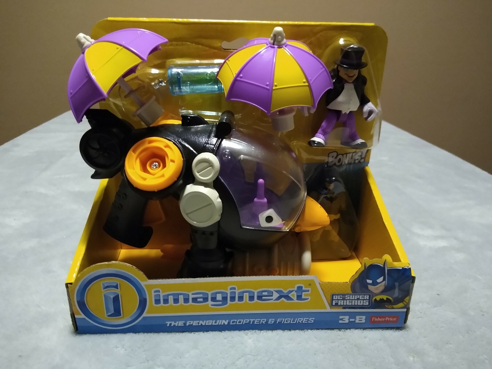 imaginext penguin copter