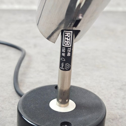 RZB Spotleuchte 80er verstellbar Chrom Vintage Lampe Loft Bauhaus Stil - Bild 5 von 12