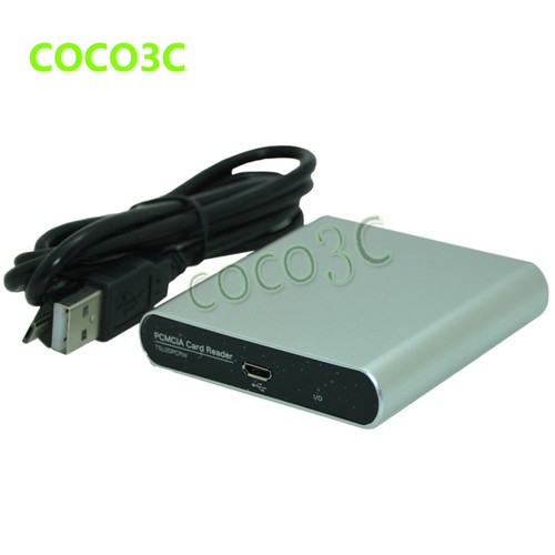 ATA PCMCIA Memory Card Reader Card 68PIN CardBus To USB 2.0 Adapter converter