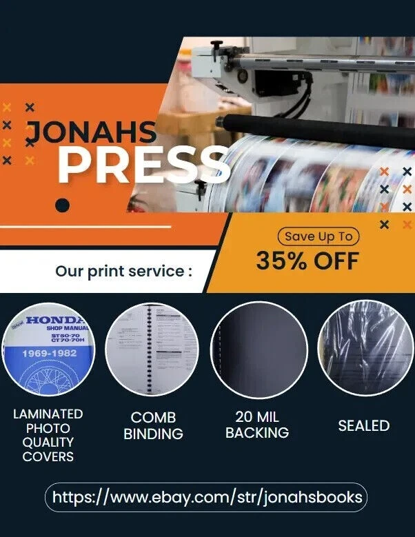 Manual de reparación de taller de servicio Honda Cr250r 1986-1991 encuadernado en peine de grado profesional Foto 4 de 4