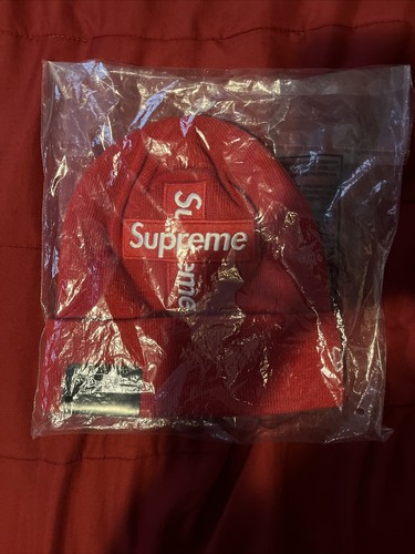 Supreme New Era Cross Box Logo Beanie 