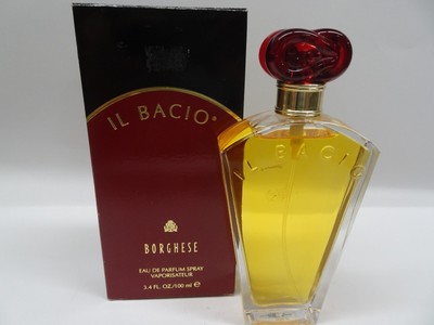 IL Bacio By Borghese 3.3/3.4 Oz Eau De Parfum Spray For Women VERY RARE